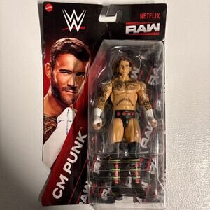 2024 WWE Mattel Main Event Basic CM Punk [Raw On Netflix Packaging]